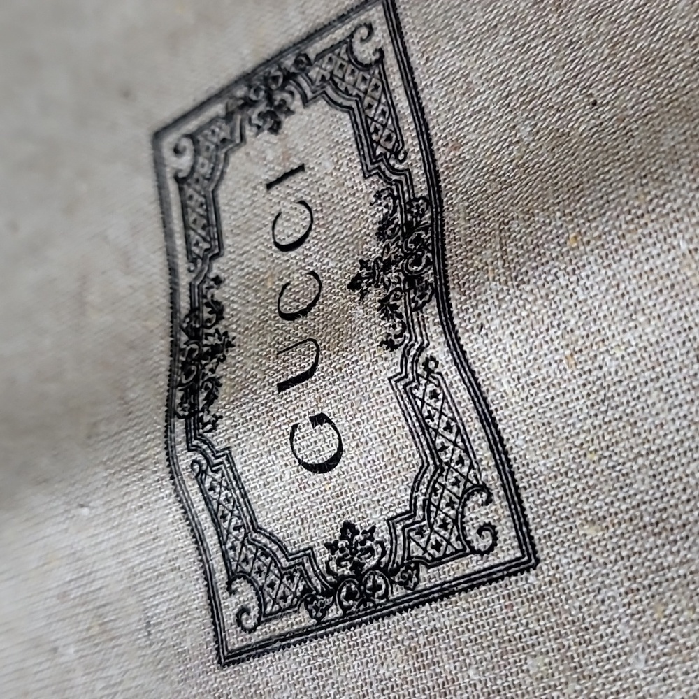Gucci linen dustbag NEW